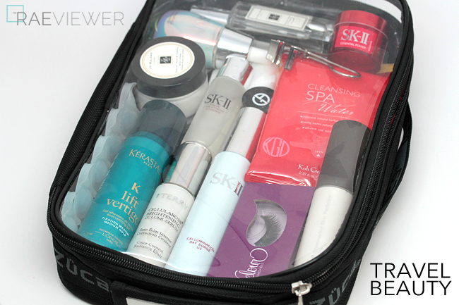 the raeviewer - a premier blog for skin care and cosmetics from an  esthetician's point of view: TRAVEL: My Beauty Essentials + How to Pack  Them!