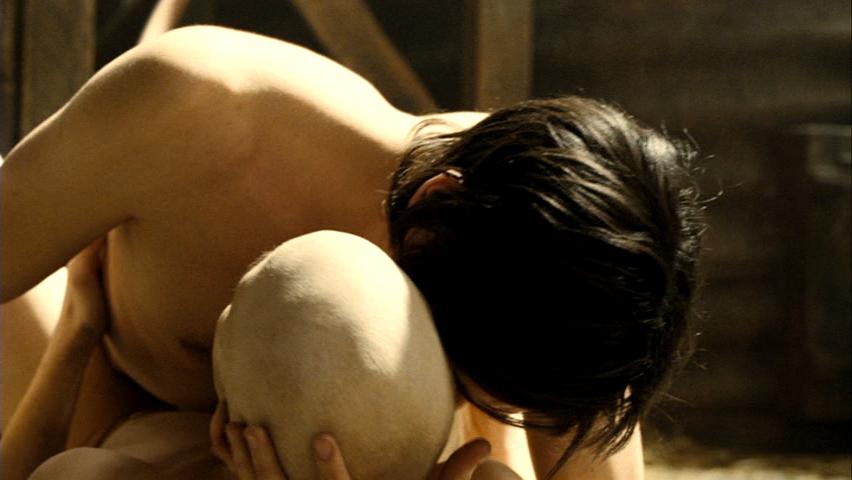 Picture About Adrien Brody in Hot Scene of Splice.