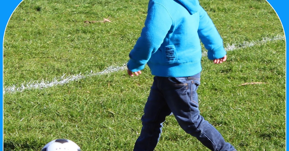 Kicking the Ball in the Park Play and Learn Every Day