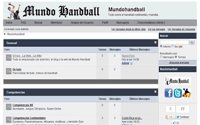 Nuevo Foro | Mundo Handball