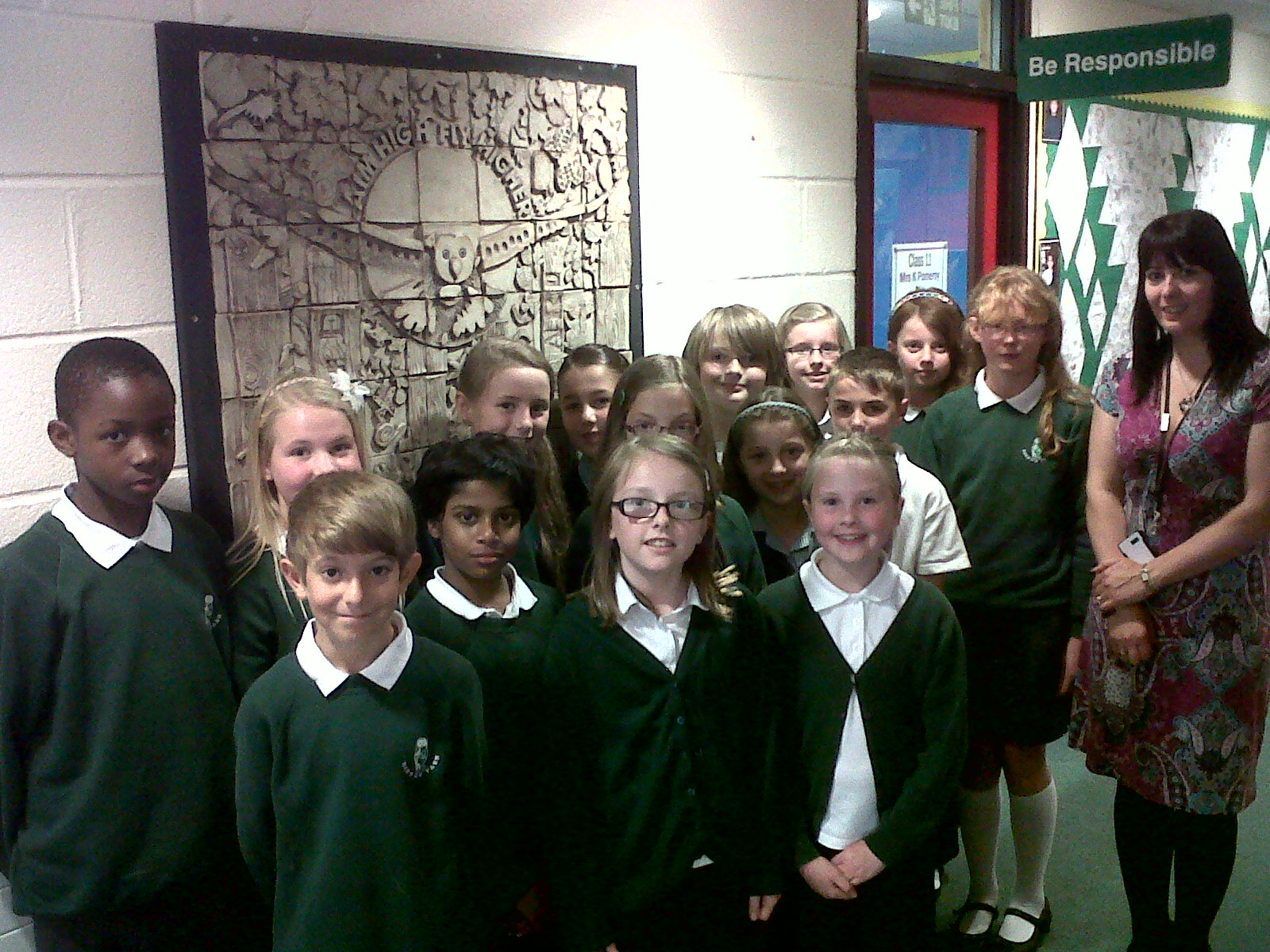 Barnes Farm Junior Blog New Artwork Installed At School