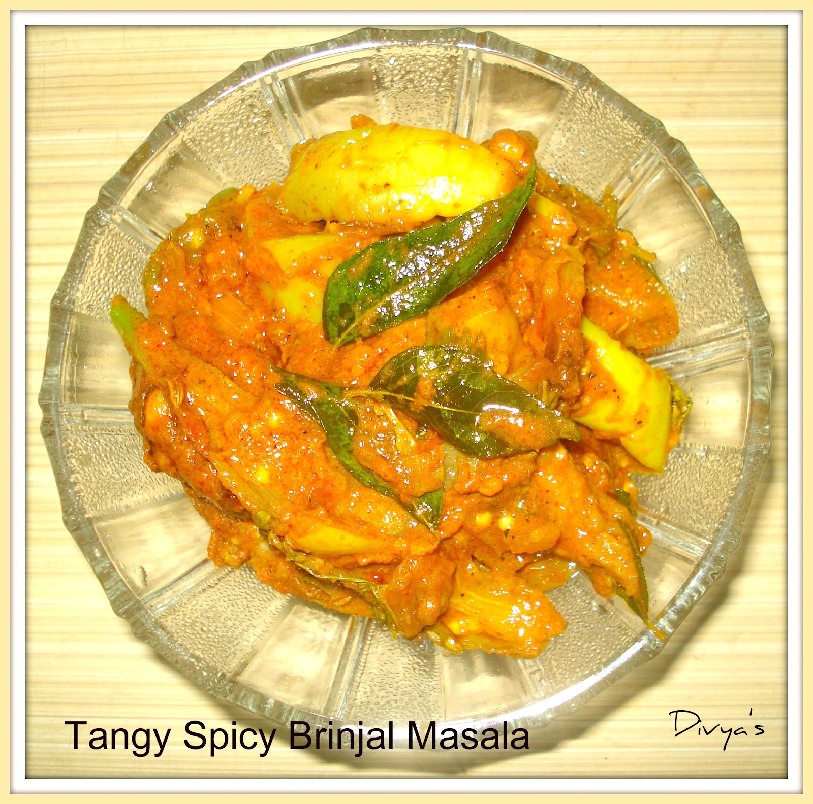 Tangy Spicy Brinjal Masala / Spicy Eggplant Masala You Too Can Cook