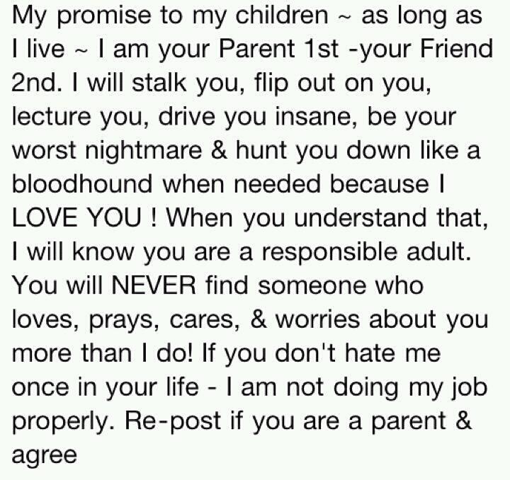My Promise To My Children