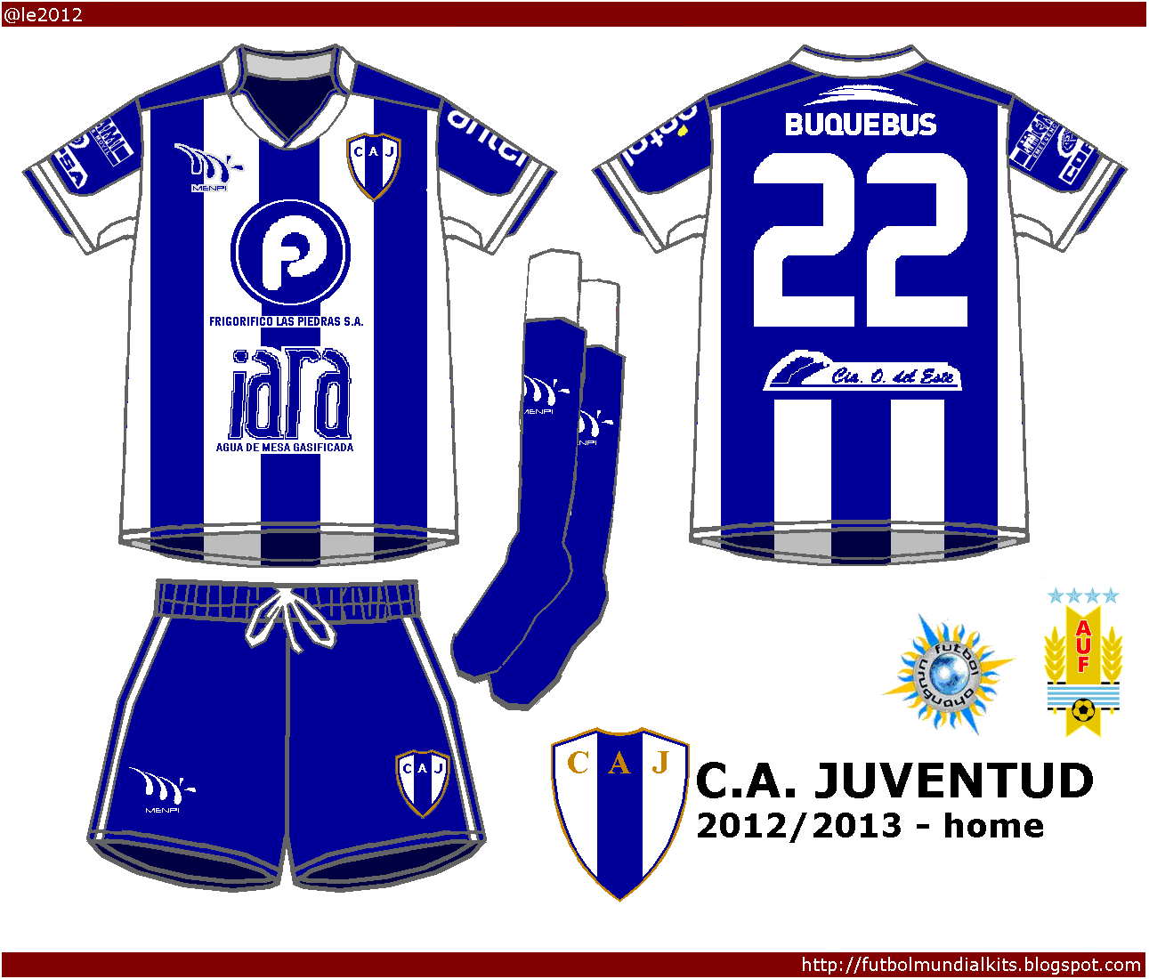 Camisetas del fútbol uruguayo - Taringa!