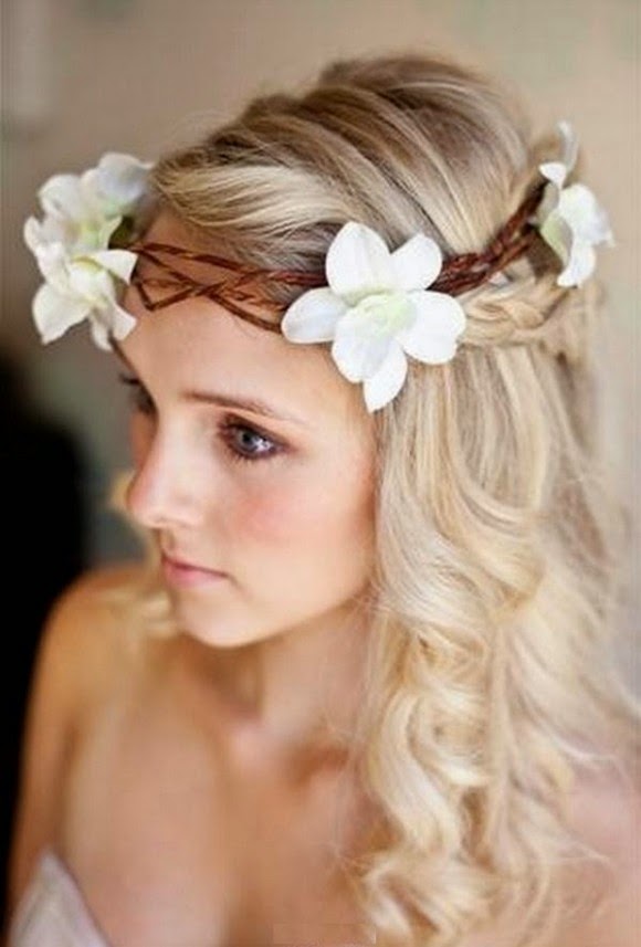 Fashion Style Wedding Bridal Hairstyle Eastern Western New
