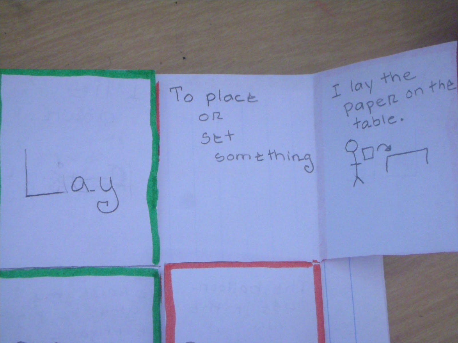 Verb Foldable! Teaching in Room 6
