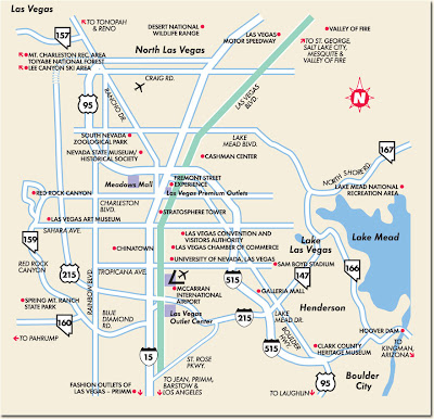 New Vegas map