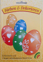 Tinta para colorir ovos