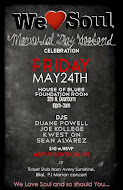 Fri 5/24: We Love Soul @ HOB Foundation Room