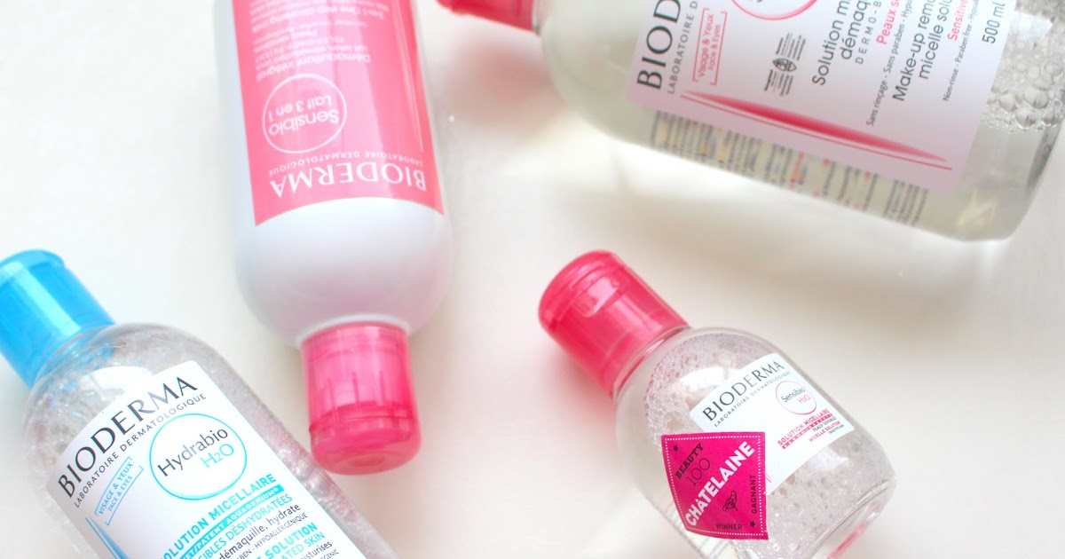 Ruqaiya Khan BEST MAKEUP REMOVER Bioderma Sensibio H2O, Hydrabio H2O