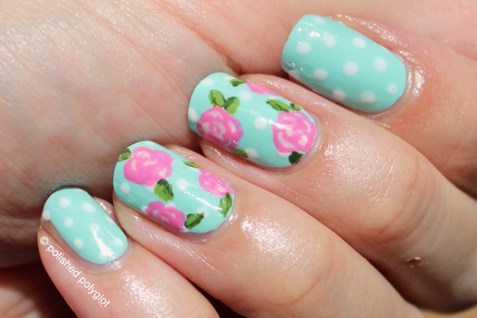 Guest Post Series: Faces of Spring (Nails Edition), Natalia from "Polished Polyglot"