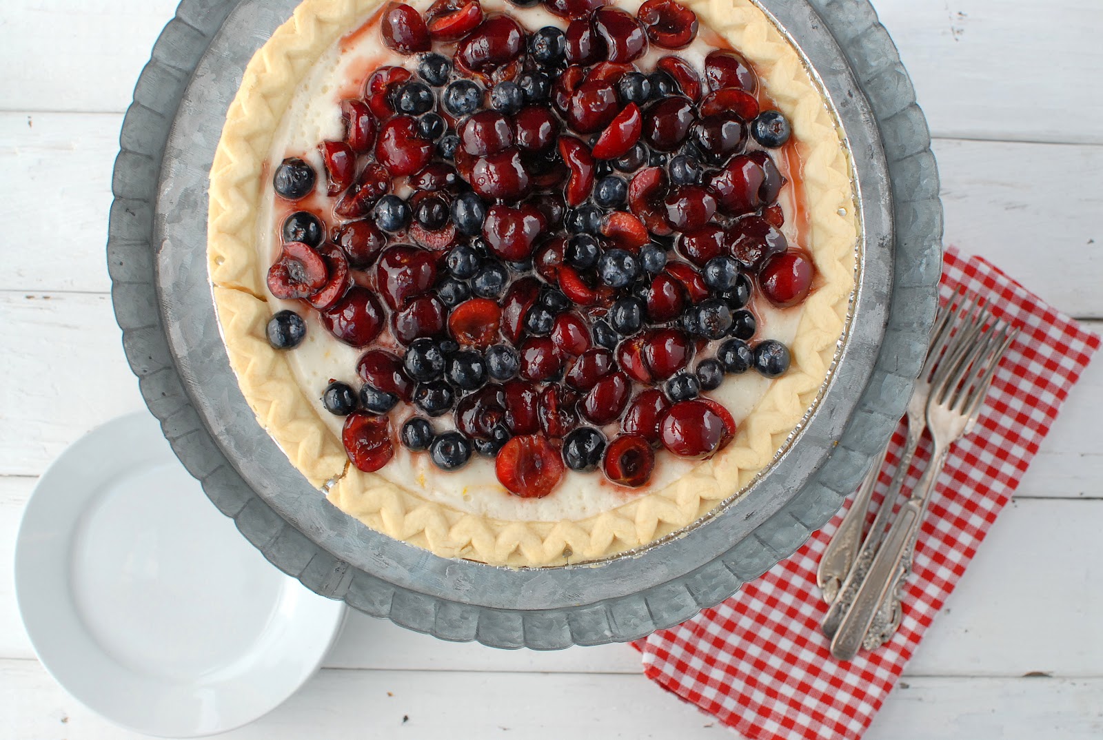 Cherry Blueberry Cloud Pie from Boulder Locavore. Photo courtesy of www.BoulderLocavore.com.