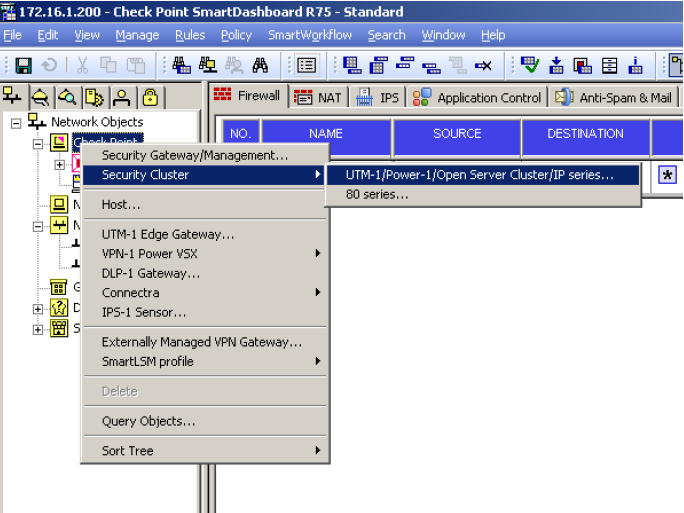 Checkpoint Smartdashboard Connection