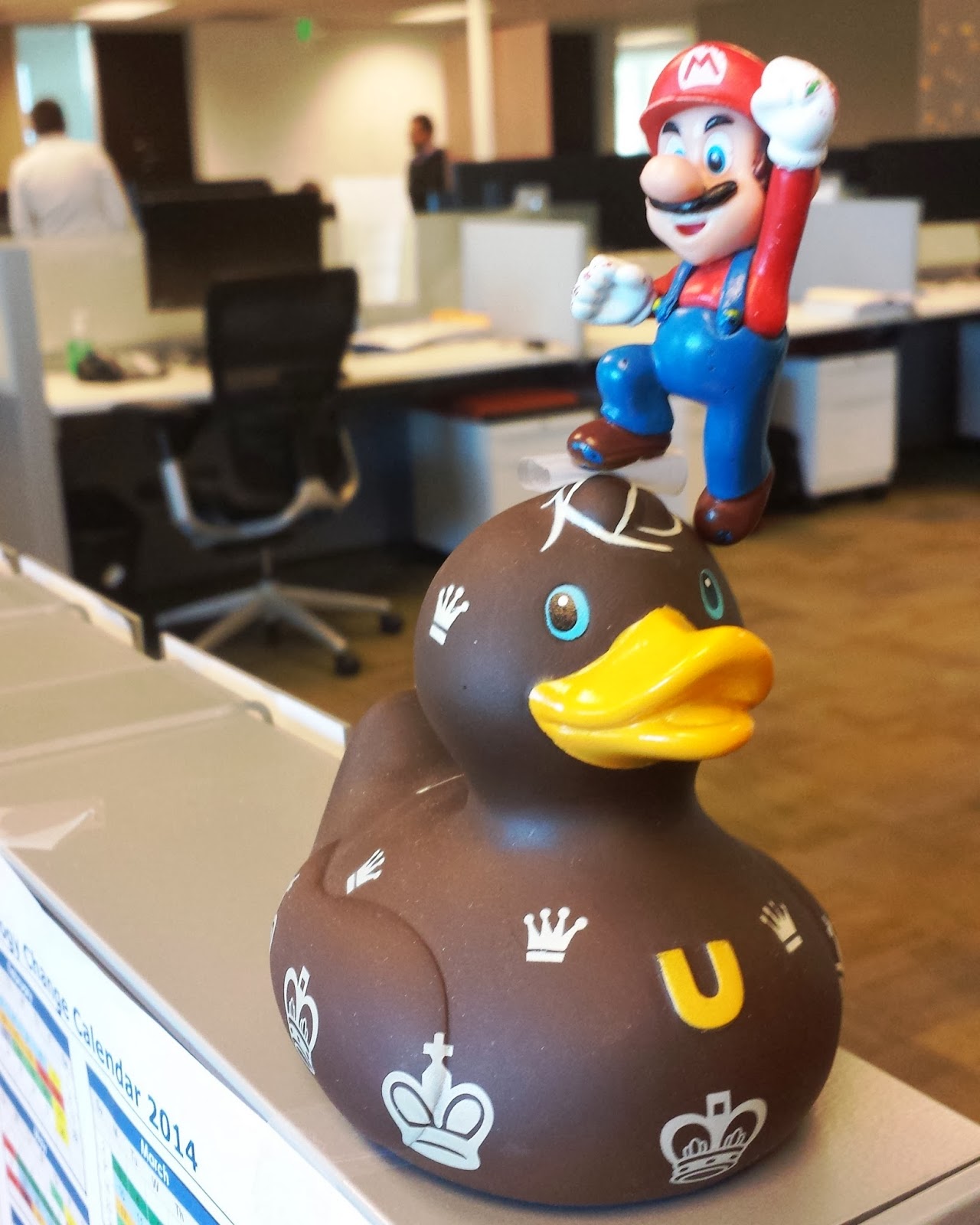 mario rubber duck