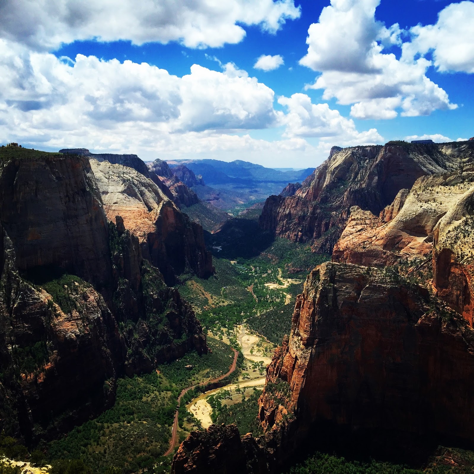 Outdoorsy Mama Observation Point Trail in Zion National Park. Where