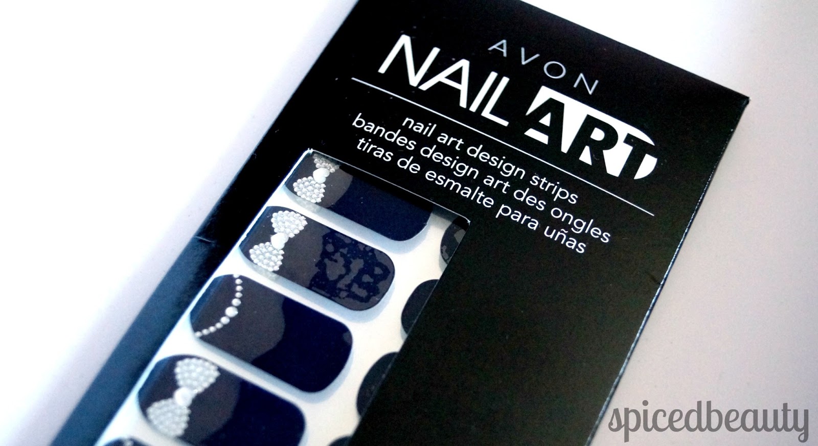 avon nail art design strips french tips
