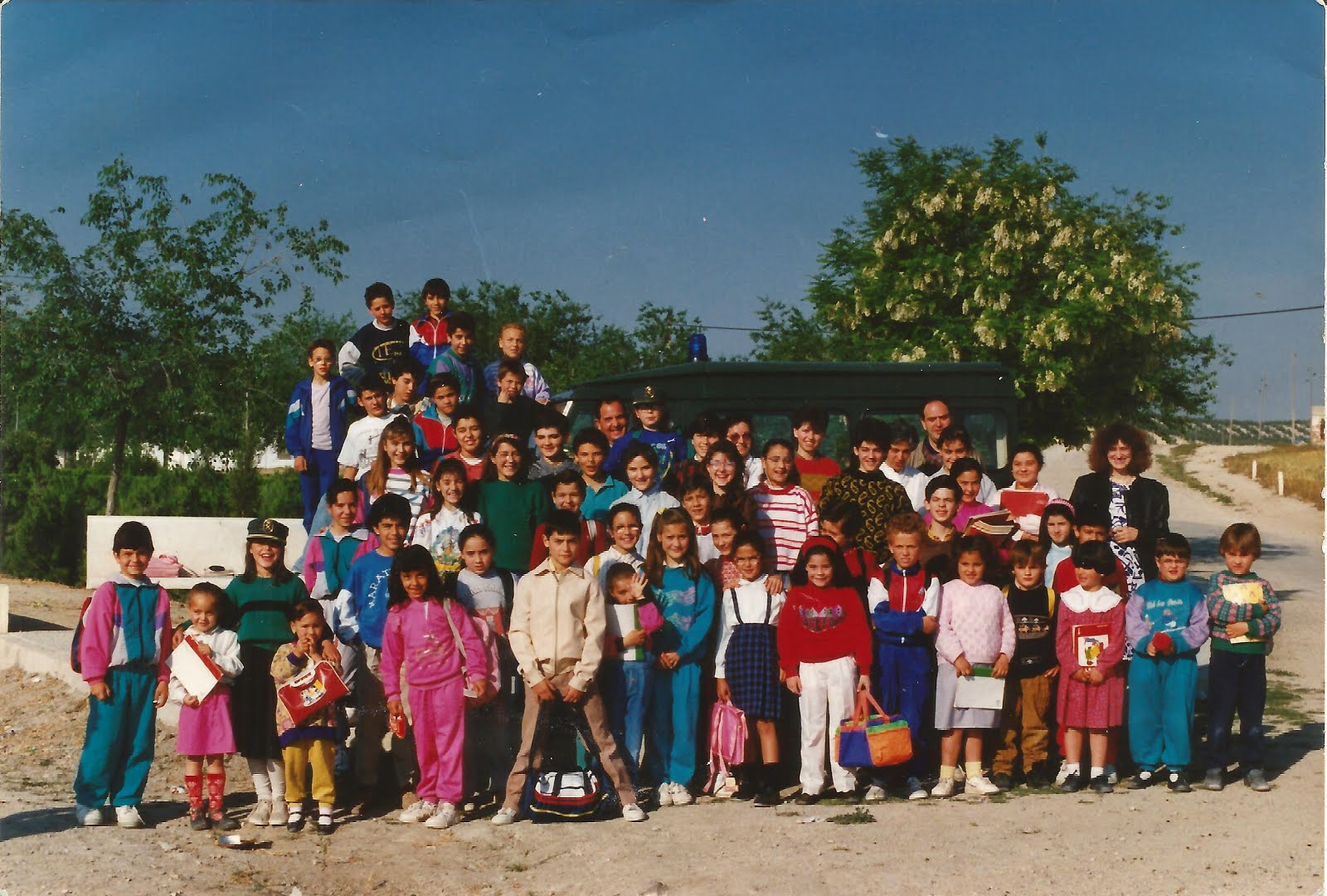Nuestra escuela en 1990