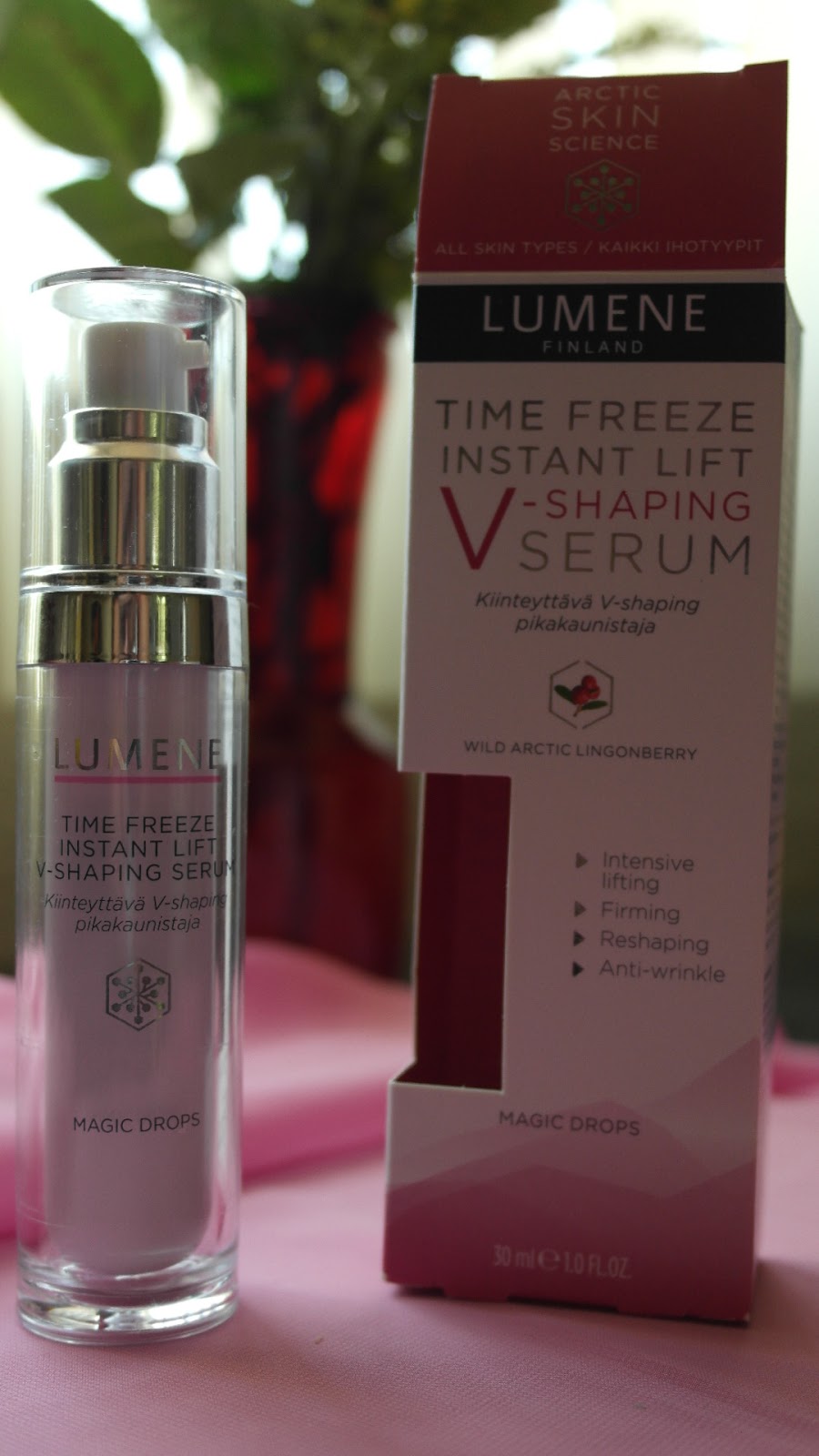 Makeup University Inc Lumene Time Freeze Instant Lift VShaping Serum