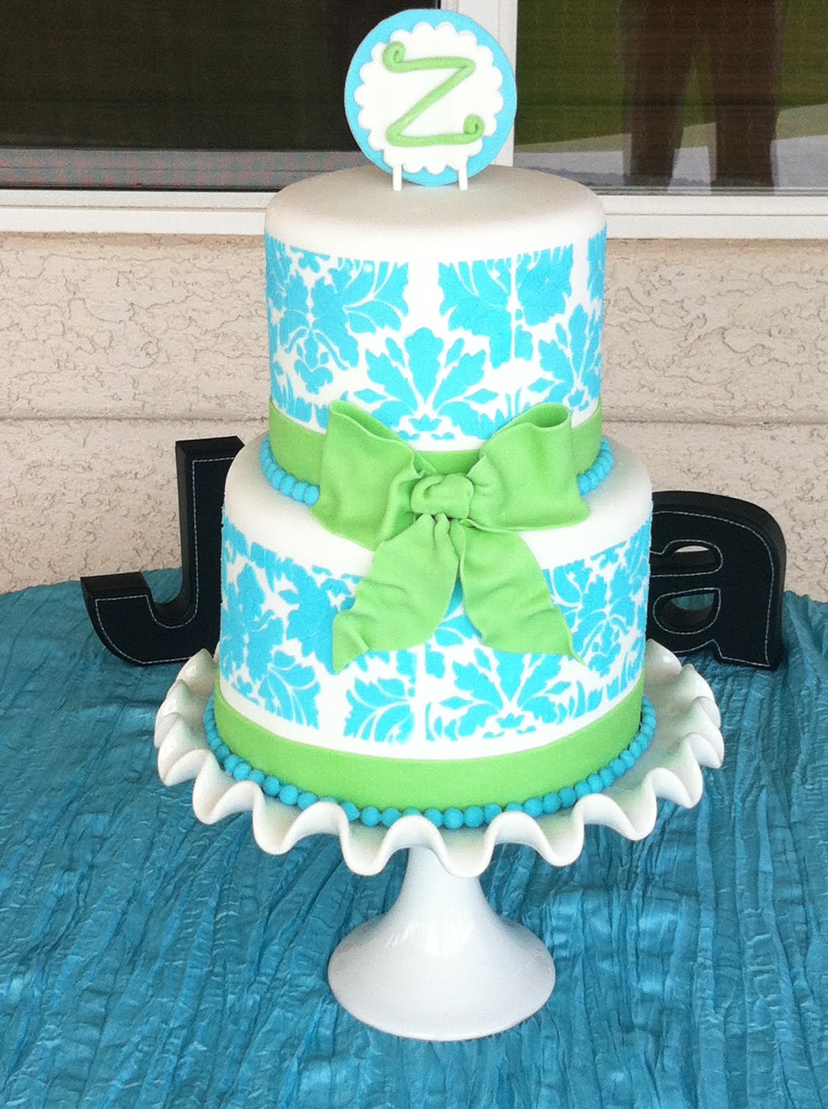 SASSY CAKES - Your Fondant Cake Design Destination: Blue ...