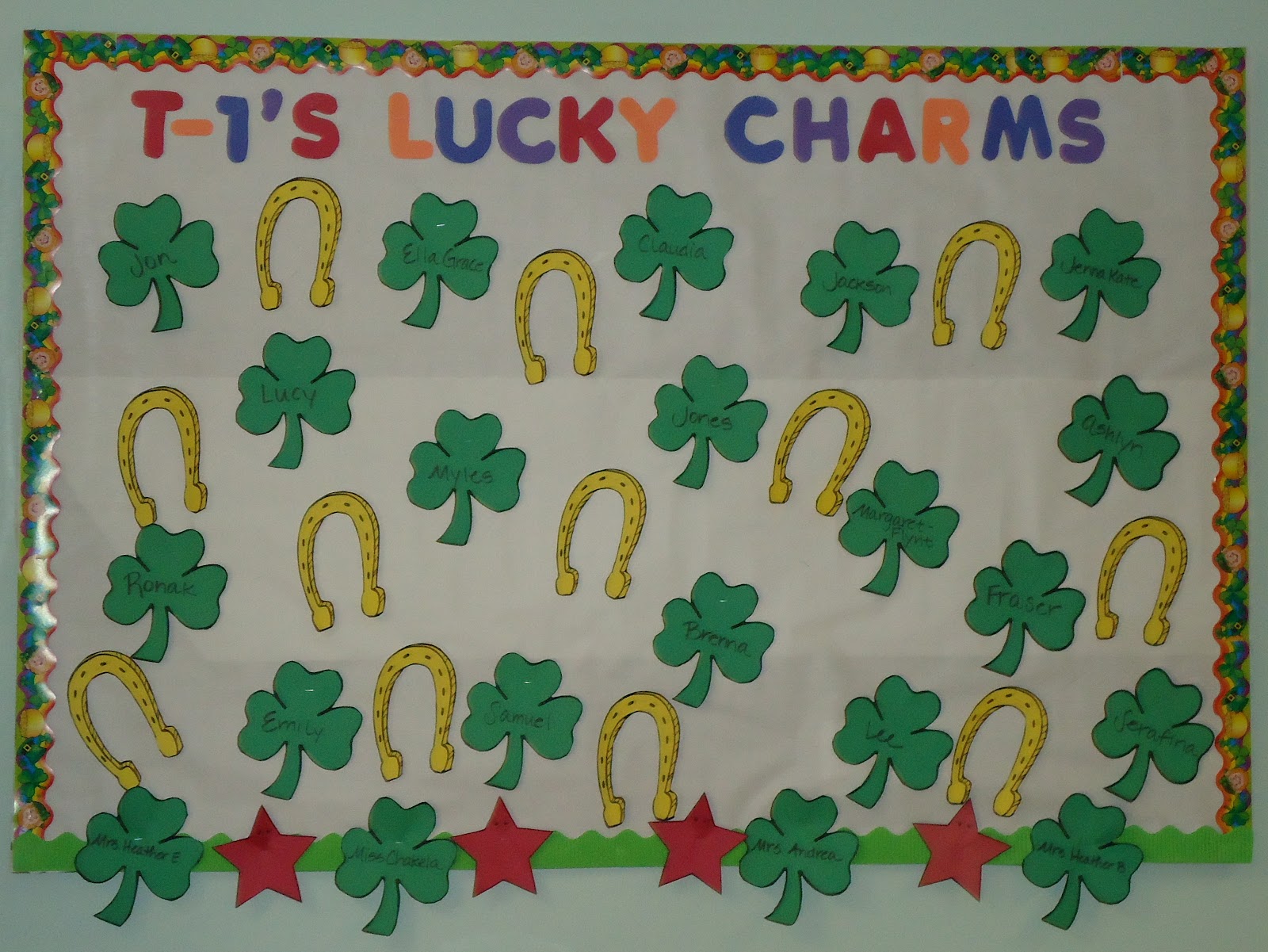 speech therapy st patricks day bulletin boards