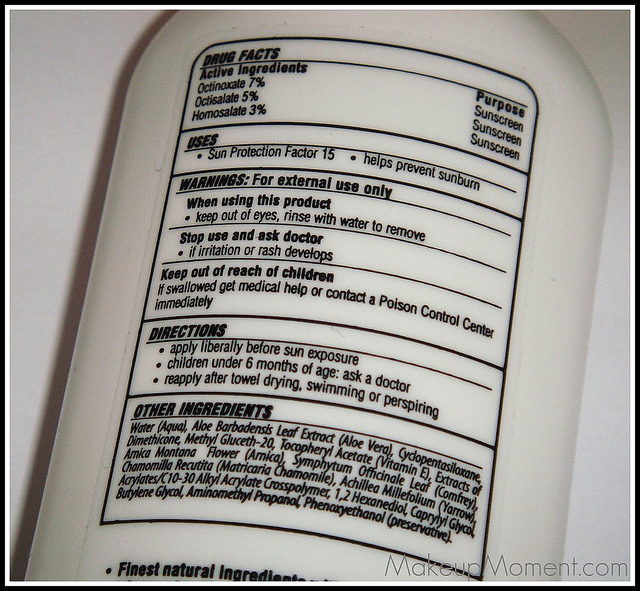 Product Review Skin MD Natural Shielding Lotion SPF 15 Makeup Moment