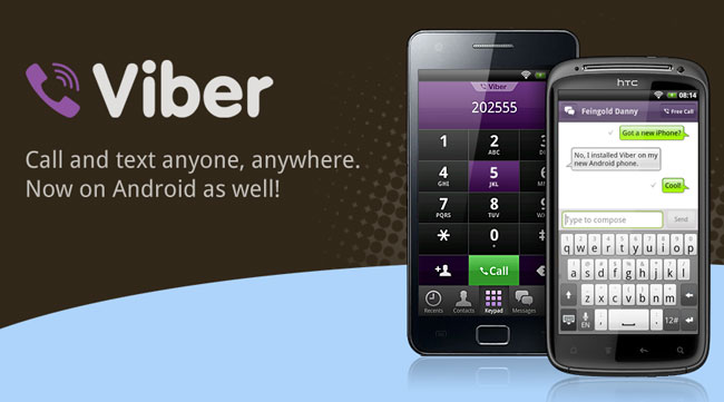 Viber gratis, VOIP 3G gratuito lanza app para Android
