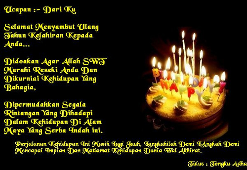 Ucapan Selamat Ulang Tahun Untuk Pacar Secara Islami