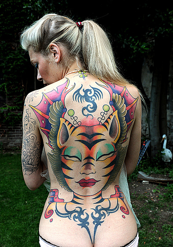 Tattoo girl hot