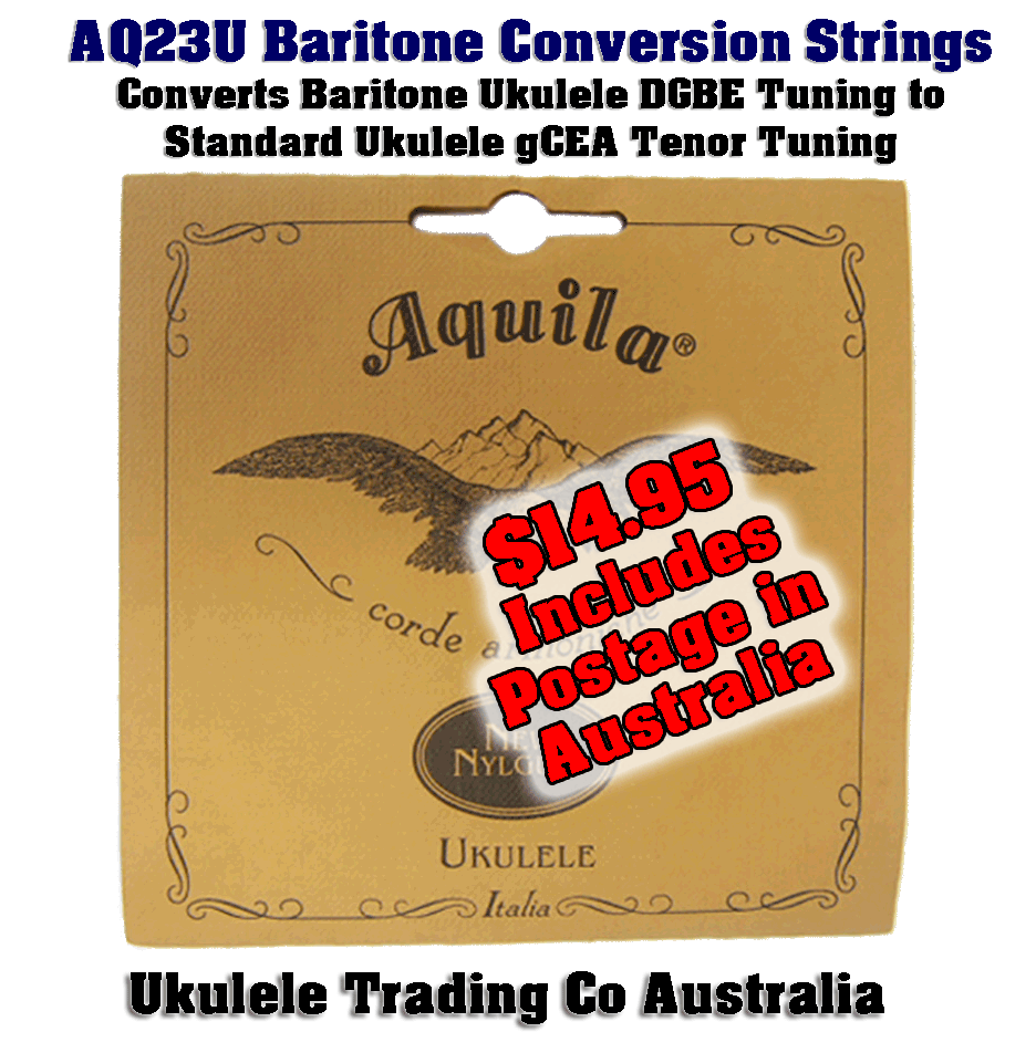 Can you Tune a Baritone Ukulele gCEA standard ukulele tuning? The