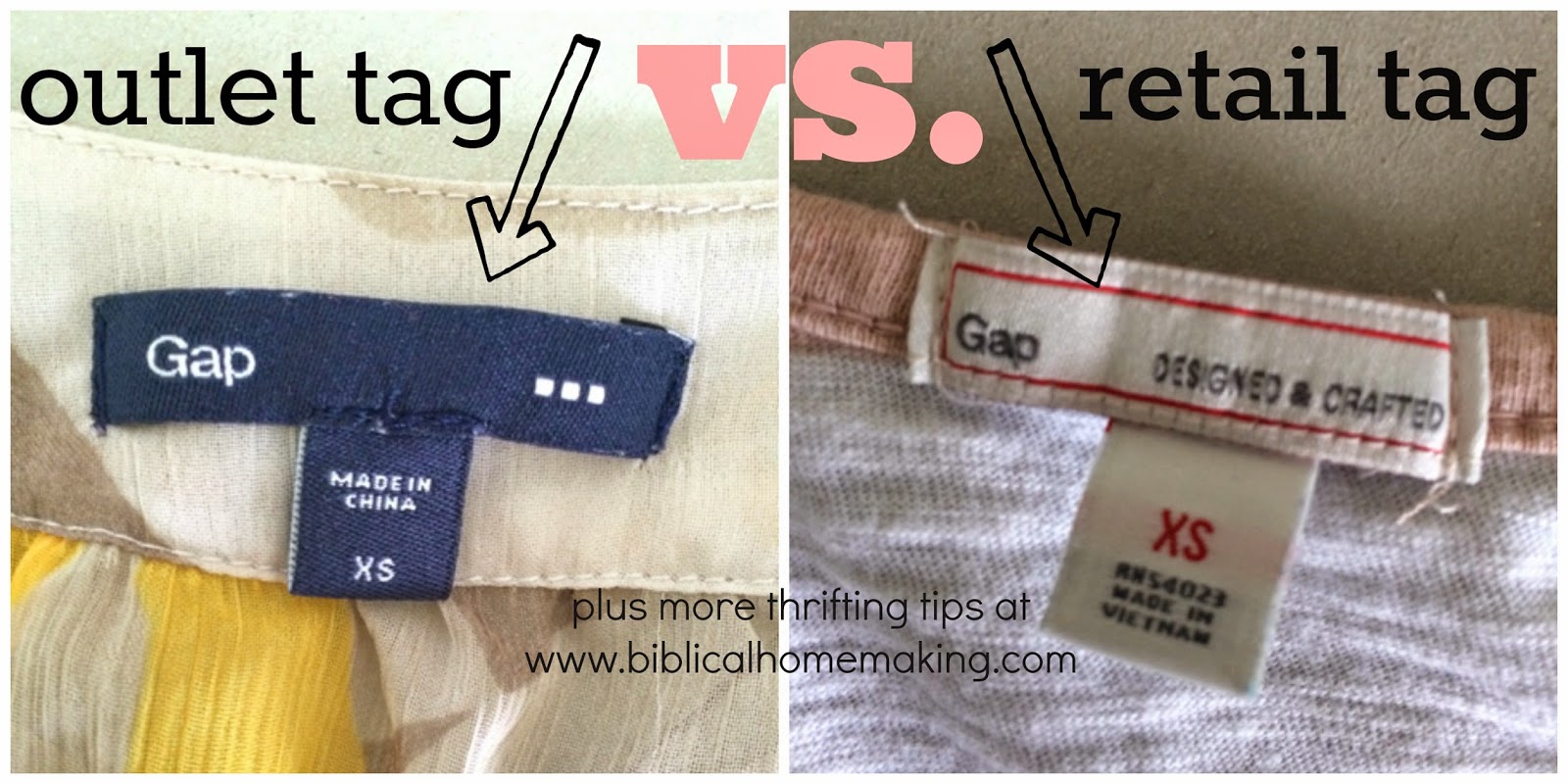 5 thrifty finds J.Crew, Gap, and how to tell the difference in outlet