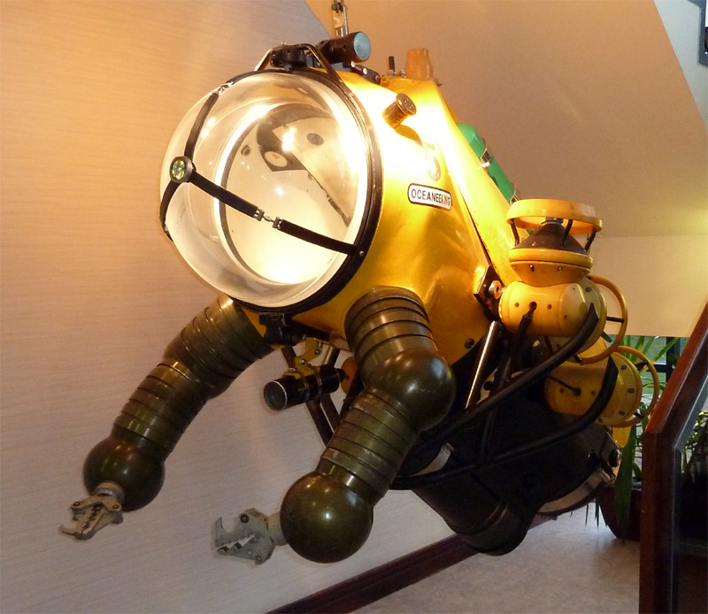 JIM Suit Atmospheric diving suit, Diving suit, Diving