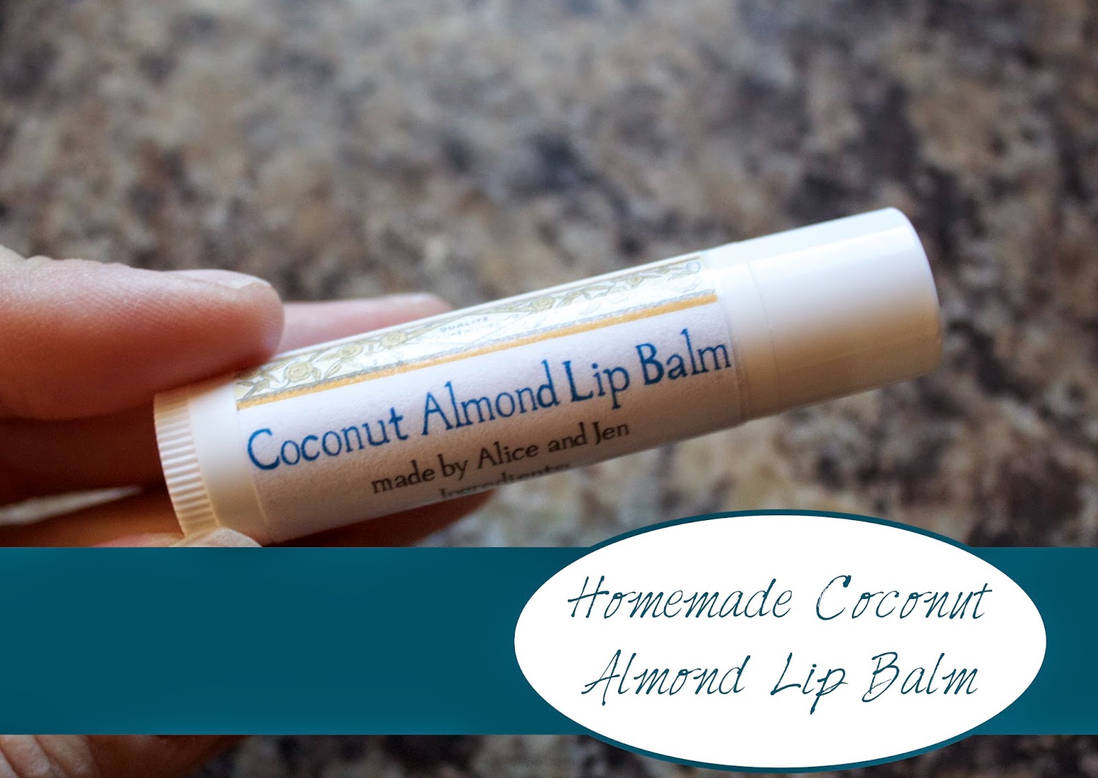 Circle and Stone Easy Homemade Lip Balm