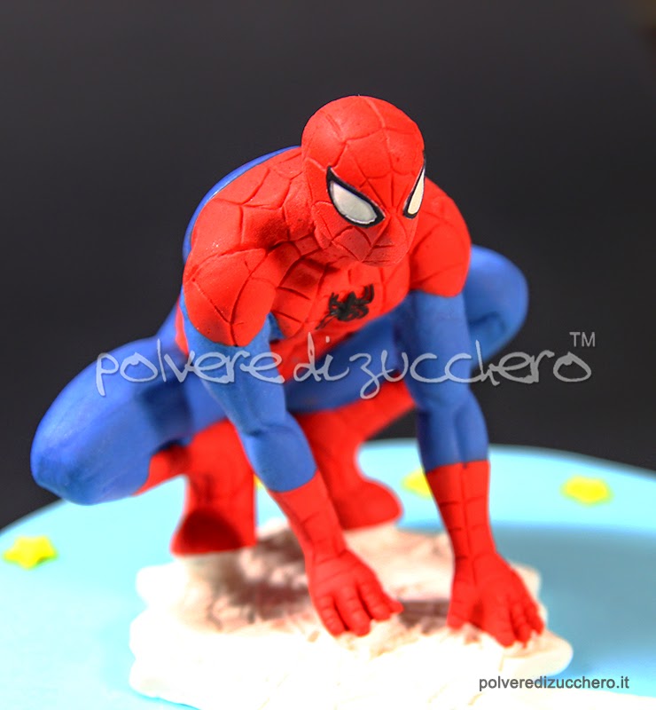 Ostia Commestibile Spiderman 20 Cm - Decorazione Torte Marvel