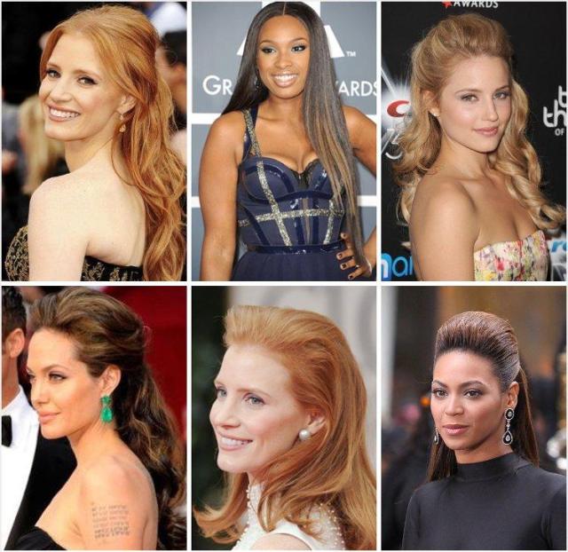 My-Fancy-Bride Blog: Get Inspired From Celebrity Hairstyles