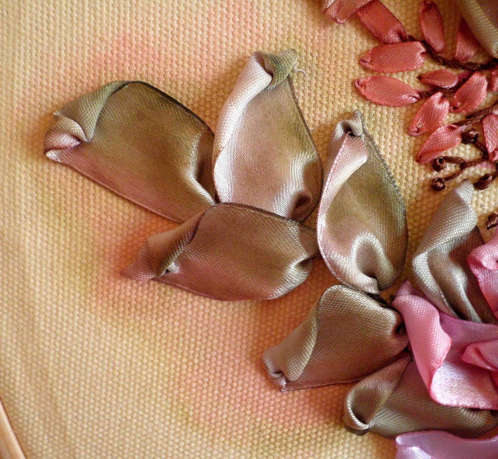 My Sewing New Ribbon Embroidering Project