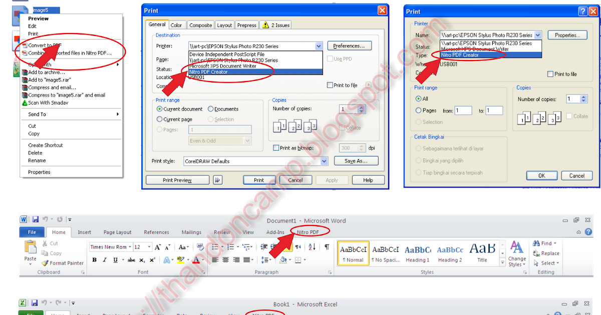 pdf to word excel converter