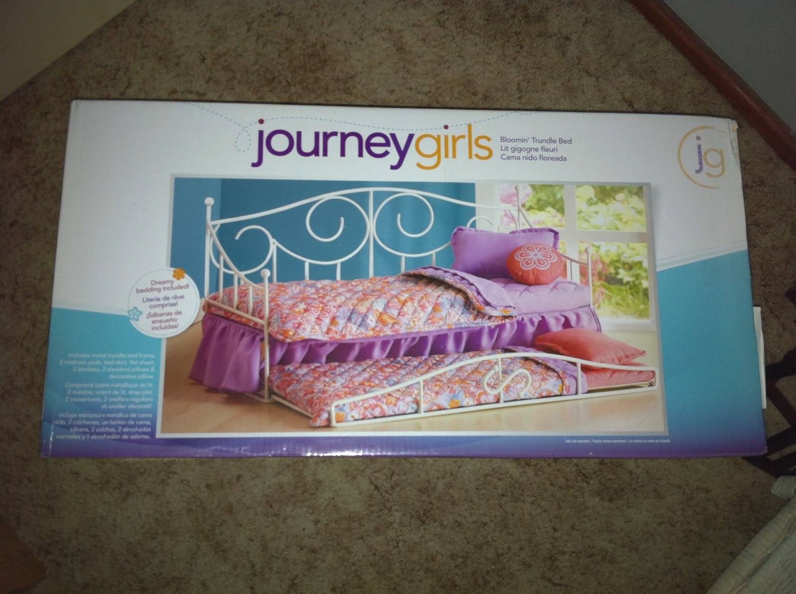 journey girls trundle bed