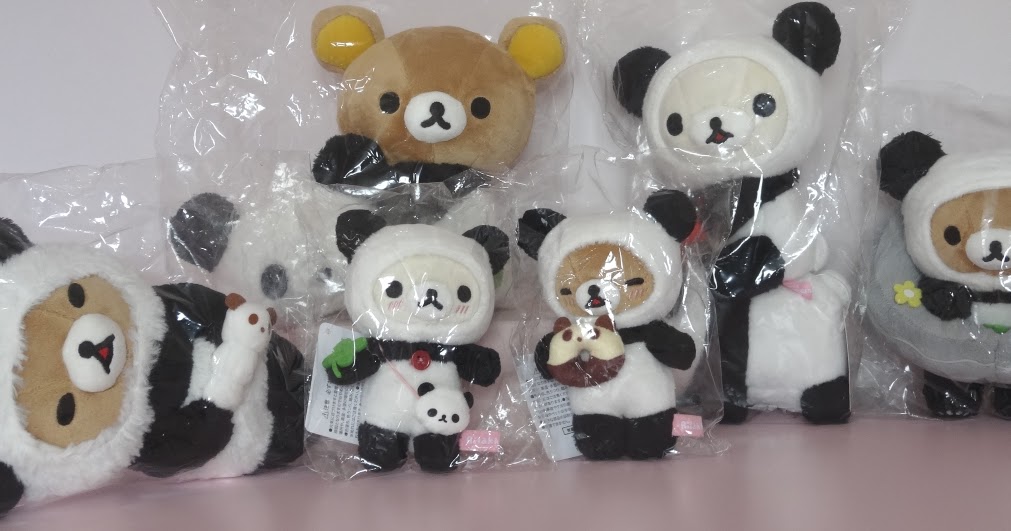 rilakkuma panda plush