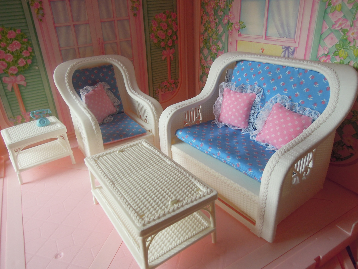 barbie living room set