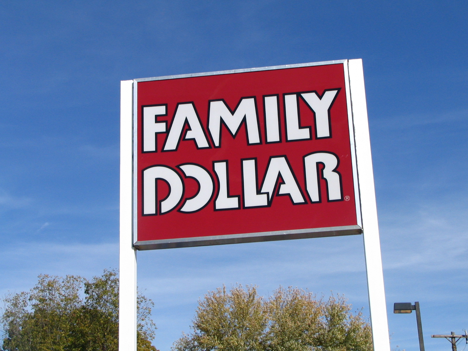 The cashier at the dollar