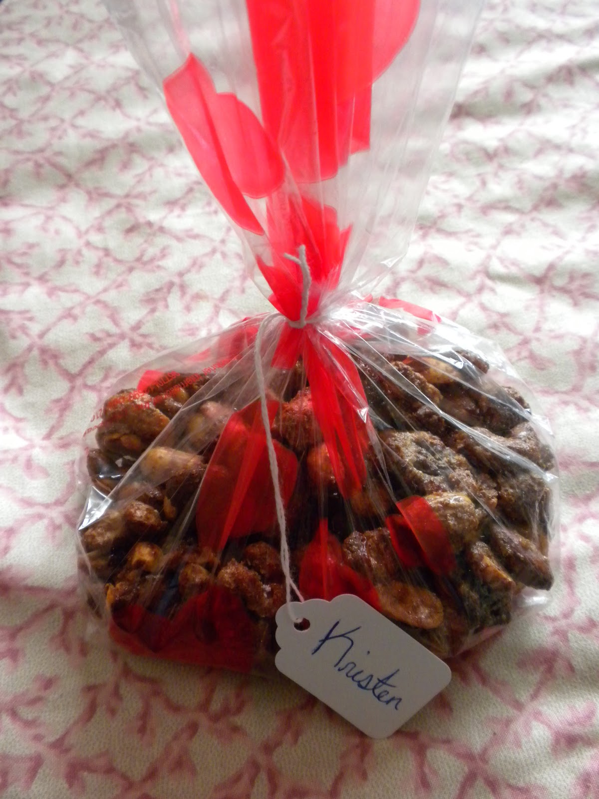 Sweet and Spicy Nuts given as a Hostess Gift by Substance of Living Sweet and Spicy Nuts given as a Hostess Gift by Substance of Living