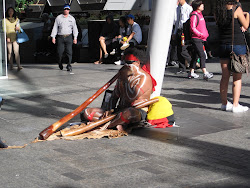 Aboriginal Street Performer