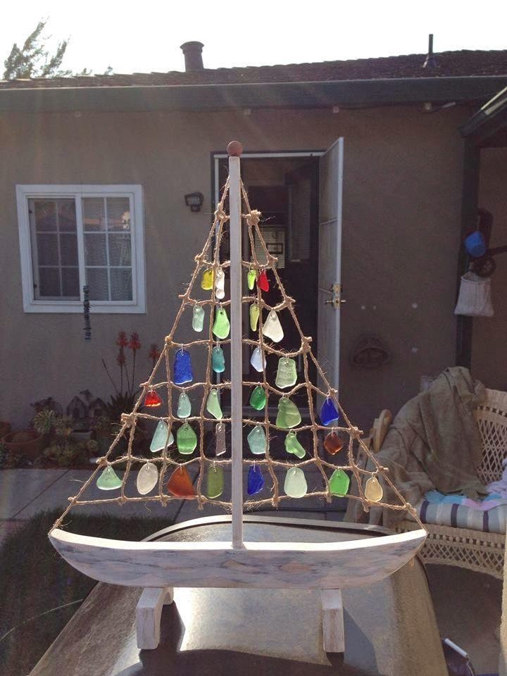 Sailboat Design Art Glass Statue Sailboat Design Art Glass Statue