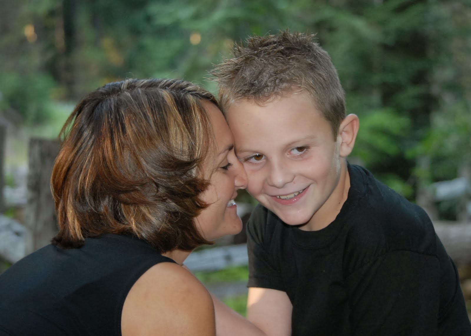 Mom with Logan