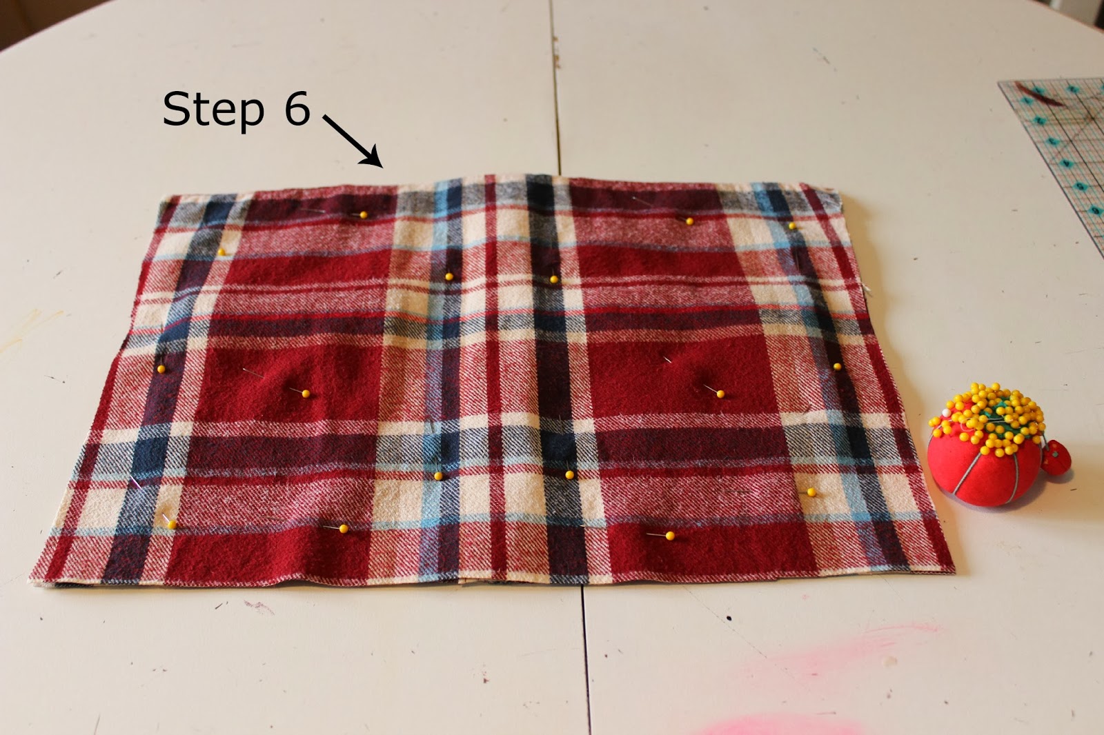 Happy At Home From Flannel Shirt to Pillow Cover A Tutorial