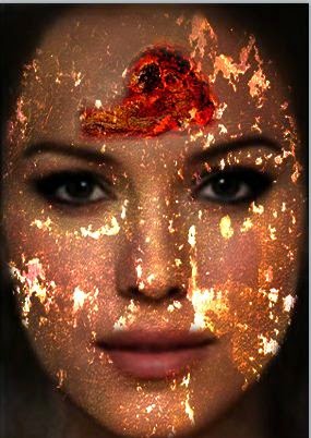 Cara Membuat efek kulit terbakar dan mengelupas dengan Photoshop