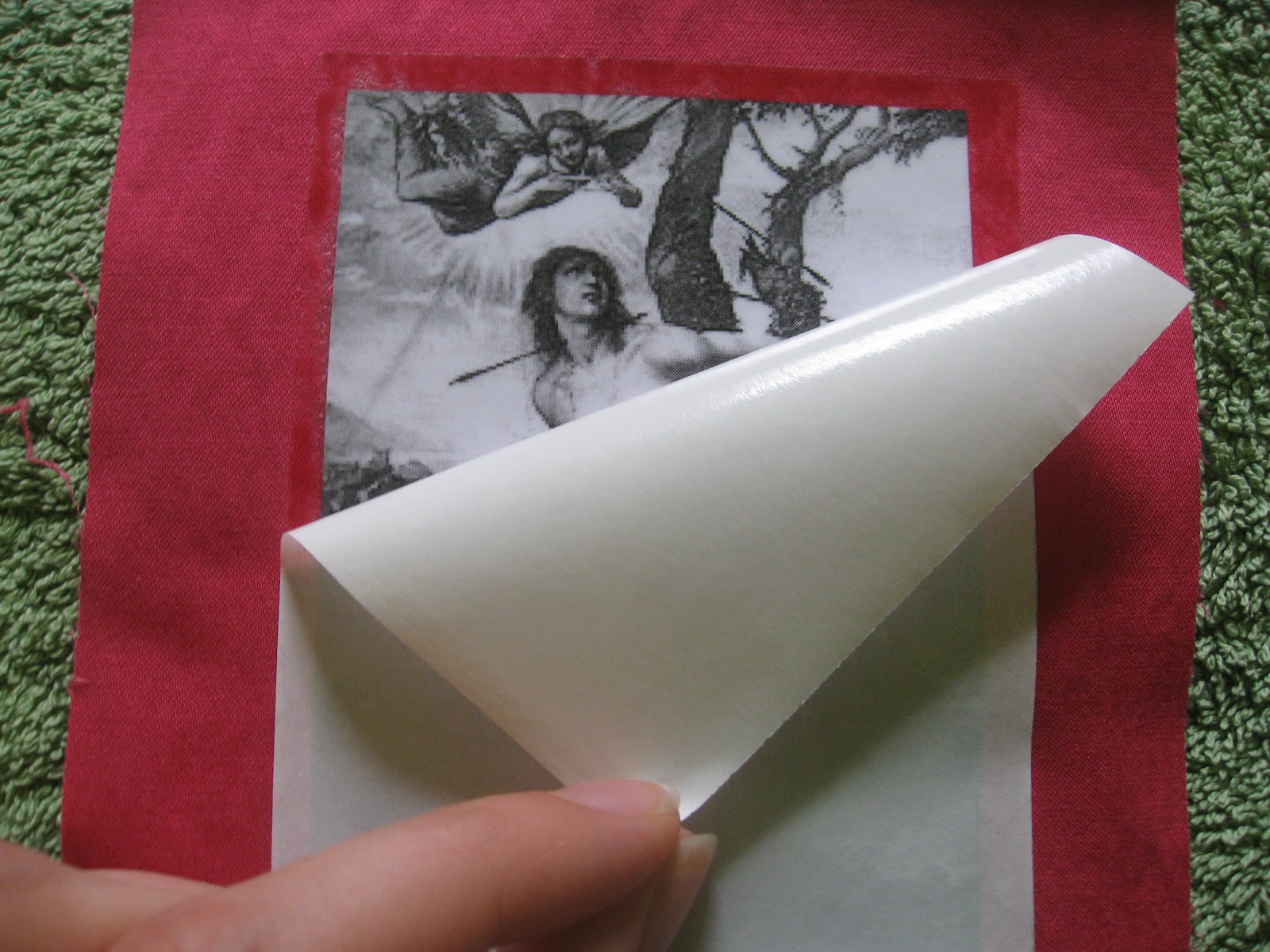 Cute Cuttlefish DIY How To Put A Photo Onto Fabric