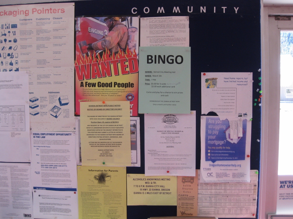 Northwest Motorcycle Rides and Oregon Rural Post Office Visits