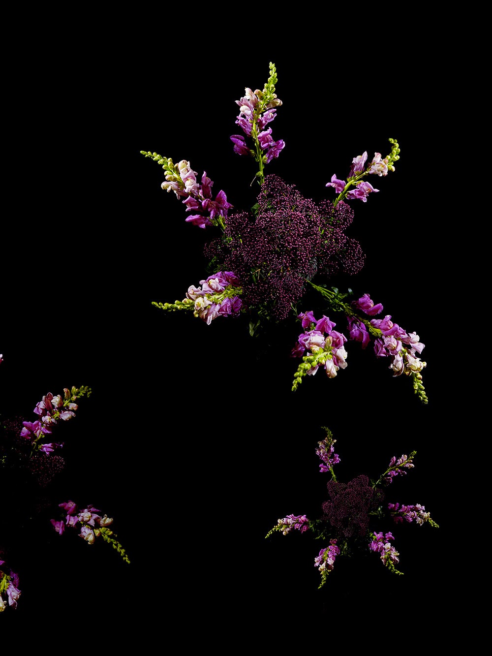 花火表現したフラワーアレンジメント