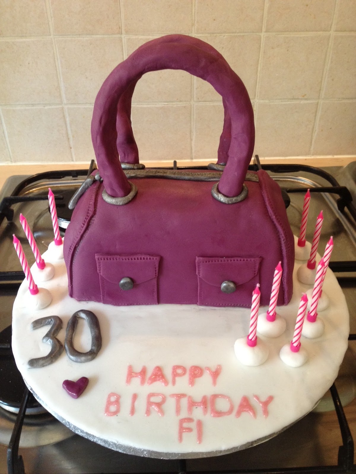 Fi's Cards Handbag Cake